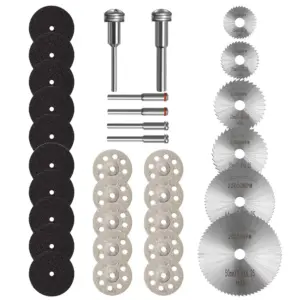 kit discos de corte ferramenta rotativa dremel