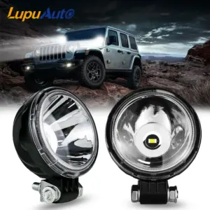 luz de trabalho led offroad redonda 3 polegadas
