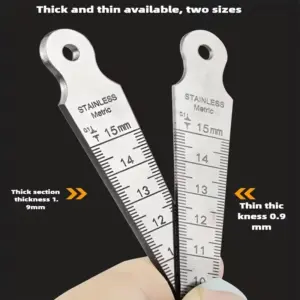 calibrador de folgas cônico 0-15mm