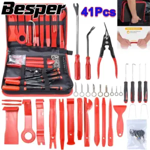 kit ferramentas remoção guarnição automotiva