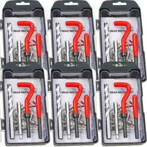 kit reparo rosca métrica 25 peças