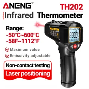 termômetro infravermelho aneng th202