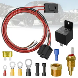 kit relé ventilador elétrico 40a