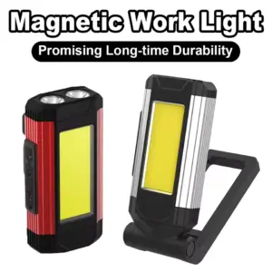 lanterna de trabalho cob led recarregavel