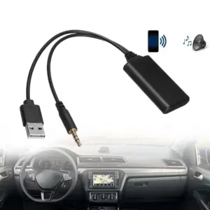 adaptador bluetooth carro 12v usb p2
