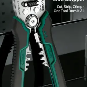 alicate desencapador crimpador 2 em 1