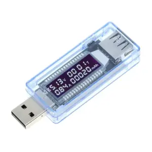 medidor de tensão e corrente usb
