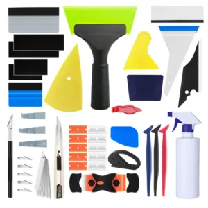 kit ferramentas aplicação filme automotivo