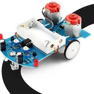 kit eletrônico carro robô seguidor de linha