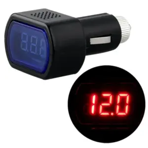 voltímetro digital automotivo 12v 24v