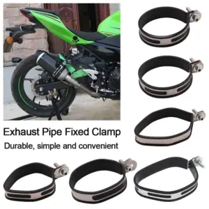 braçadeira escape motocicleta universal