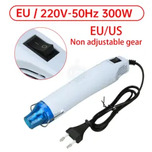 pistola de ar quente elétrica 300w
