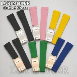 pulseira de relógio de borracha 20mm