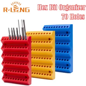 organizador suporte bits sextavados 1/4
