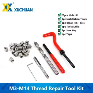 kit reparo de rosca m3 m14
