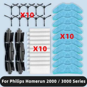 kit filtros escovas philips homerun