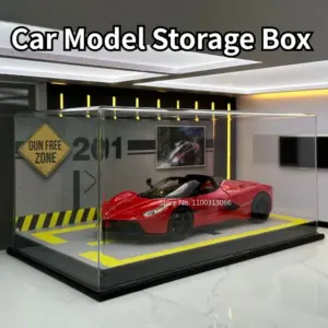 caixa armazenamento modelo carro 1:24