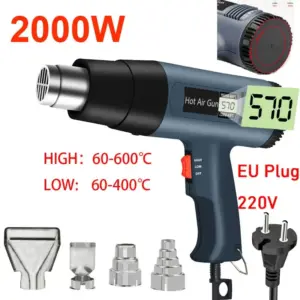 pistola de calor 220v 2000w