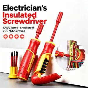 conjunto chaves de fenda isoladas 1000v