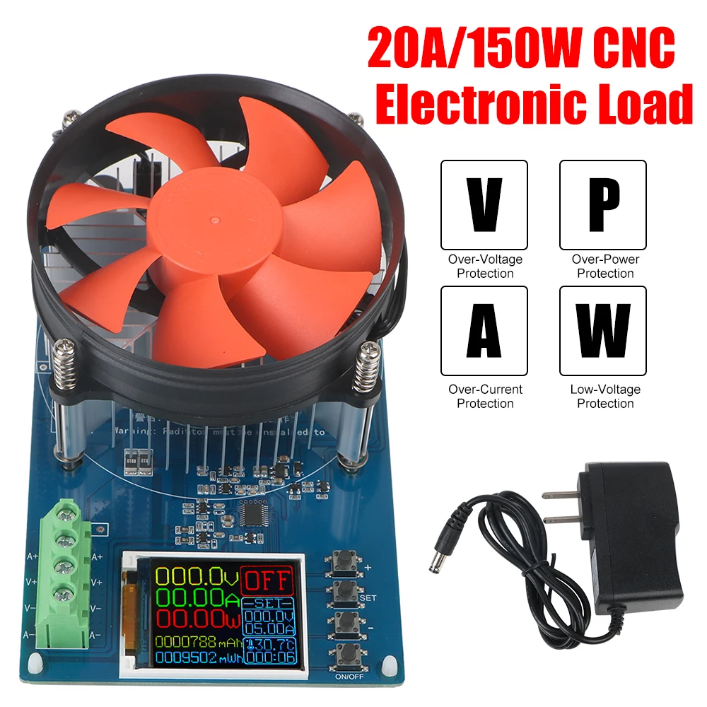 descarregador de bateria 150w 20a