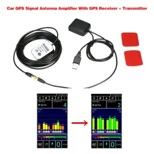 antena gps amplificador sinal 30db