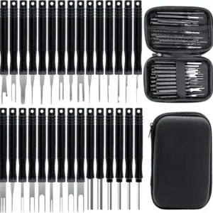 kit ferramentas extrator pino terminal fio elétrico