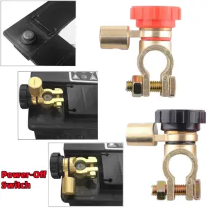interruptor desconexão bateria 6V 12V 24V
