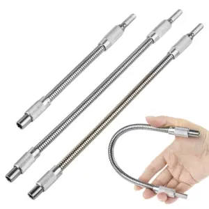 Adaptador Extensão Flexível para Chave de Fenda Suporte Bits 295mm