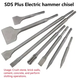 conjunto cinzel sds plus 250mm