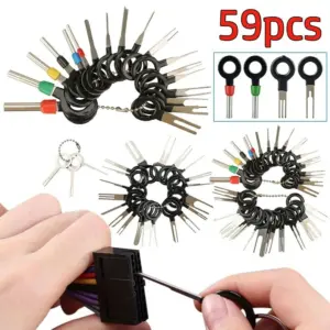 kit ferramentas extrator terminais elétricos automotivos