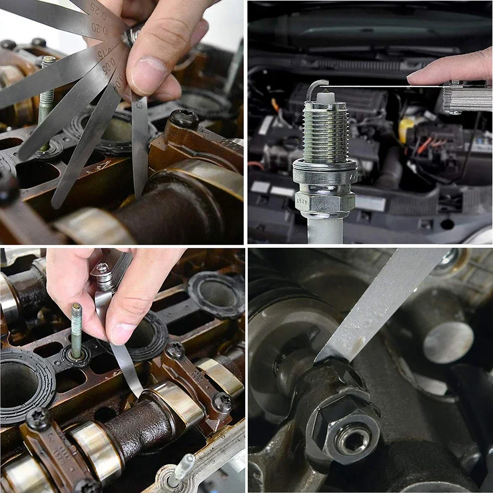 Medidor de Folga 32 Lâminas Aço Inoxidável 0.03-1.00mm - Imagem 4