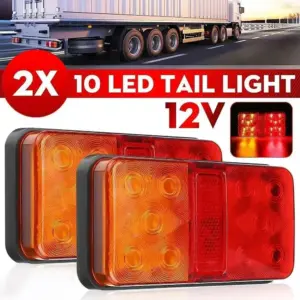 luz traseira led 12v caminhão