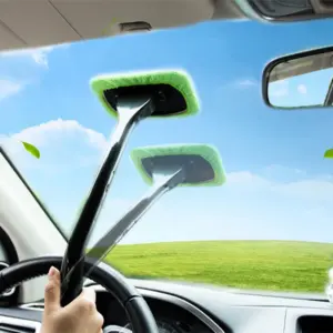 escova limpeza vidros carro haste longa