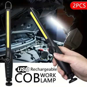 lanterna de trabalho led cob recarregavel