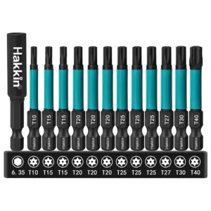 jogo de bits torx 55mm 13 peças