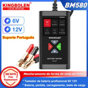 testador de bateria automotiva 6V 12V