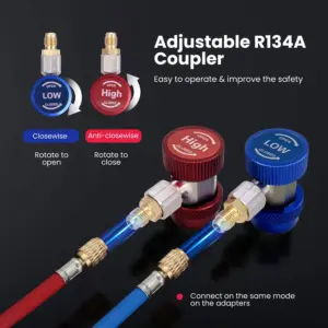 adaptadores acoplador rápido R134a