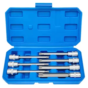 jogo soquete torx estrela longo 3/8