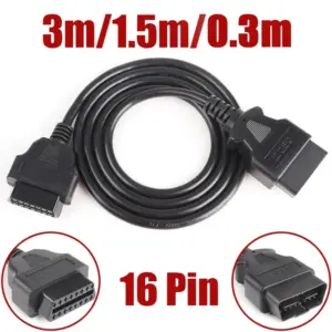 cabo extensão obd2 16 pinos