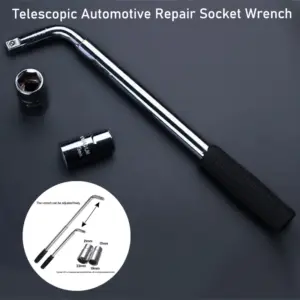 chave de roda telescópica 17 19 21 23mm