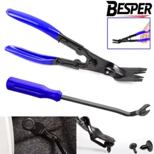 kit ferramentas remoção clipes automotivos