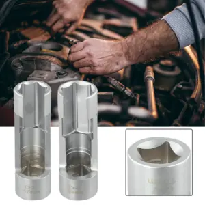 chave de soquete sensor de oxigênio 17mm 19mm