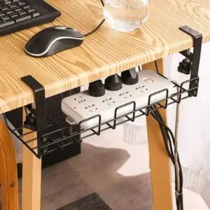 bandeja organizadora de cabos para mesa