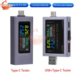 testador usb tipo c 8a