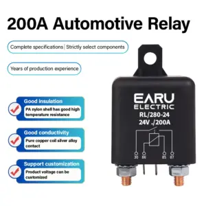 relé de partida alta corrente 12v 24v