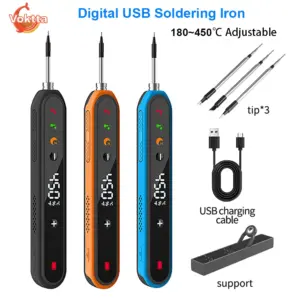 ferro de solda usb tipo c 1400mah