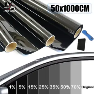 película automotiva para vidros 50cm x 3m