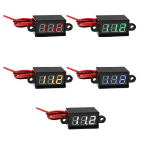 voltímetro digital automotivo 12v 24v