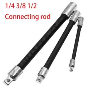 conjunto adaptador extensor soquete flexível 1/4 3/8 1/2