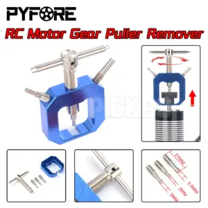 extrator de engrenagem pinhão motor rc